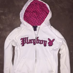 Playboy zip up sweatshirt/ jacket